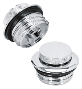 GZP Chr screw in pop-up gas cap non-vent