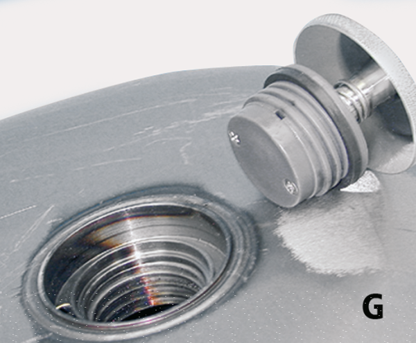 GZP 6" Str chopper gastank II w/pop-up c (ES)