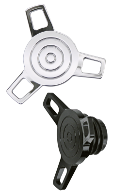 GZP Blk screw-in pre96 spinner cap non-v