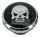 GZP Skull blck/chrome Gas cap set 84-96 (ES)