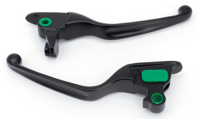 GZP BLK BRAKE & CLUTCH LEVERS FLH/T08-13 (ES)
