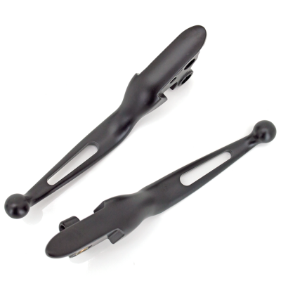 GZP Blk Vortex FLH/T08-16 levers w/cable (ES)