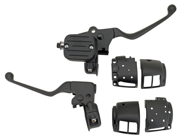 GZP Matte Black Handlebar cntrl kit 9/16 (ES)