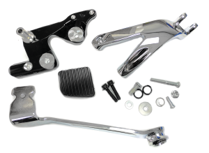 GZP Blk Softail 18-UP forward controls (ES)