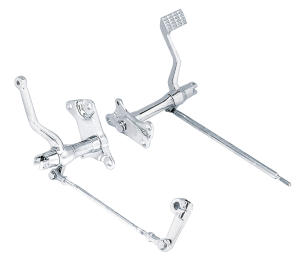 GZP Chrome forward control kit +2" XL86- (ES)