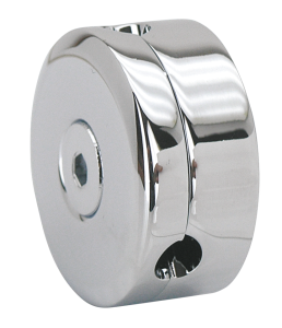 GZP Chrome brake line clamp