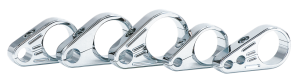 GZP Chrome plain 1" clamp Clutch cabl (ES)