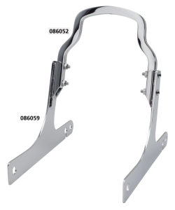 GZP Chrome side straps XL04-up (ES)