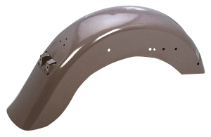 GZP FLH style rear fender for FXR w/moun