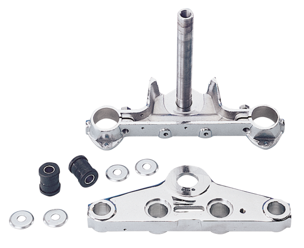 GZP Triple Tree W-Glide Chrome straight (ES)