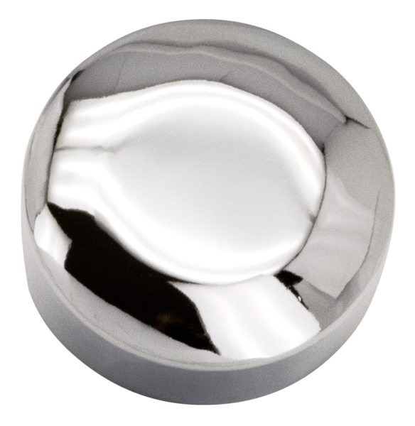 GZP Chrome fork stem nut cover (ES)