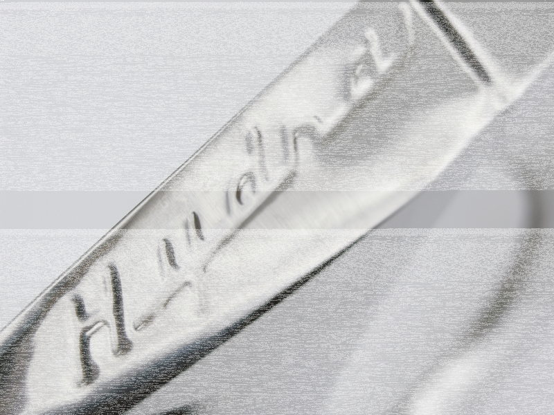 GZP Fork panel front Hydra Stainl.#46273 (ES)