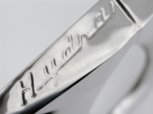 GZP Fork panel front Hydra Stainl.#46273