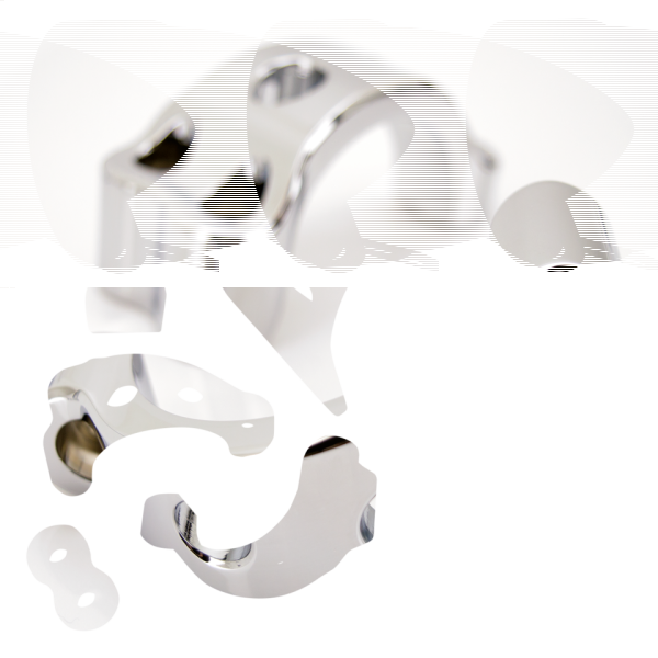 GZP Tomahawk Chrome forkbrace kit FXD06- (ES)