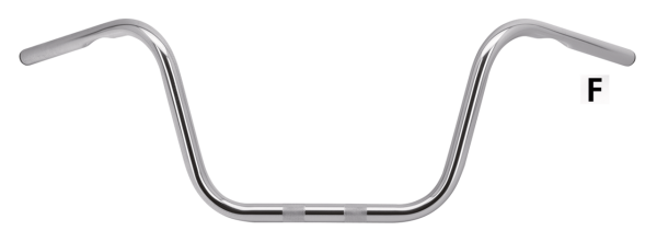 GZP Apehanger 10" rise with dimple (ES)