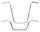 GZP Apehanger 8" rise with dimple (ES)
