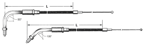 GZP Black BT81 LN=46" 90dgr idle (ES)