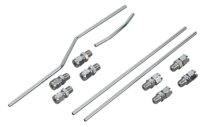 GZP Rocker oil line kit XL chrome #17324 (ES)
