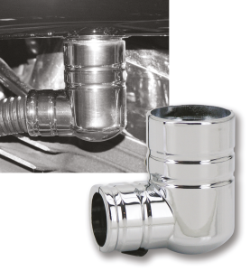 GZP Chr EFI Fuel fitting cover