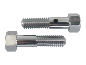 GZP Chr breatherbolts 3/8"-16 Pair