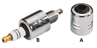 GZP Spark plug cvr set horiz-slot 14 mm (ES)