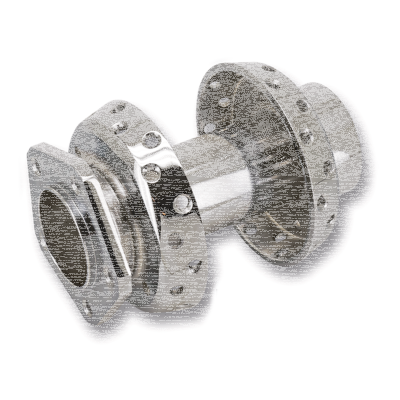 GZP Chrome Front hub SF Softail 00-up (ES)