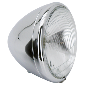 GZP Springer headlight 12V complete Chro