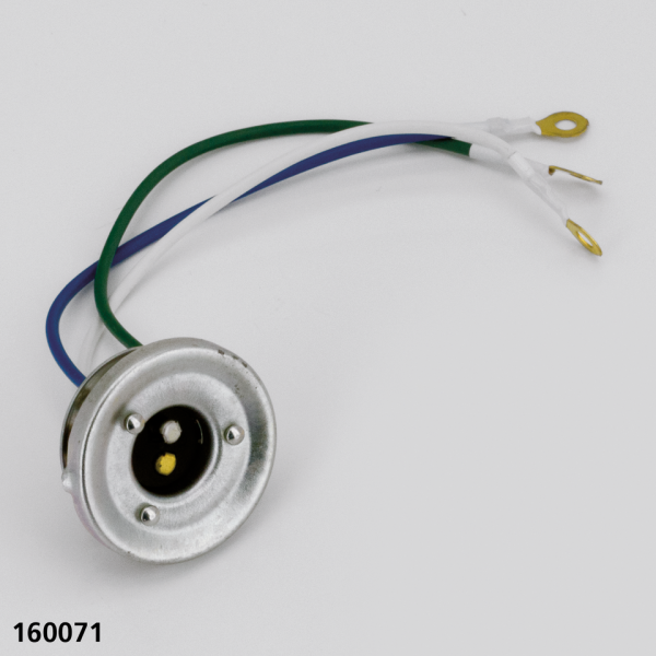 GZP Springer headlight socket with wires (ES)