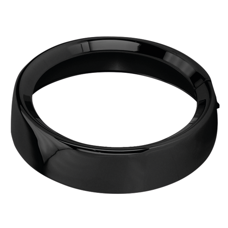 GZP Black 7" Headlight Trim Ring (ES)