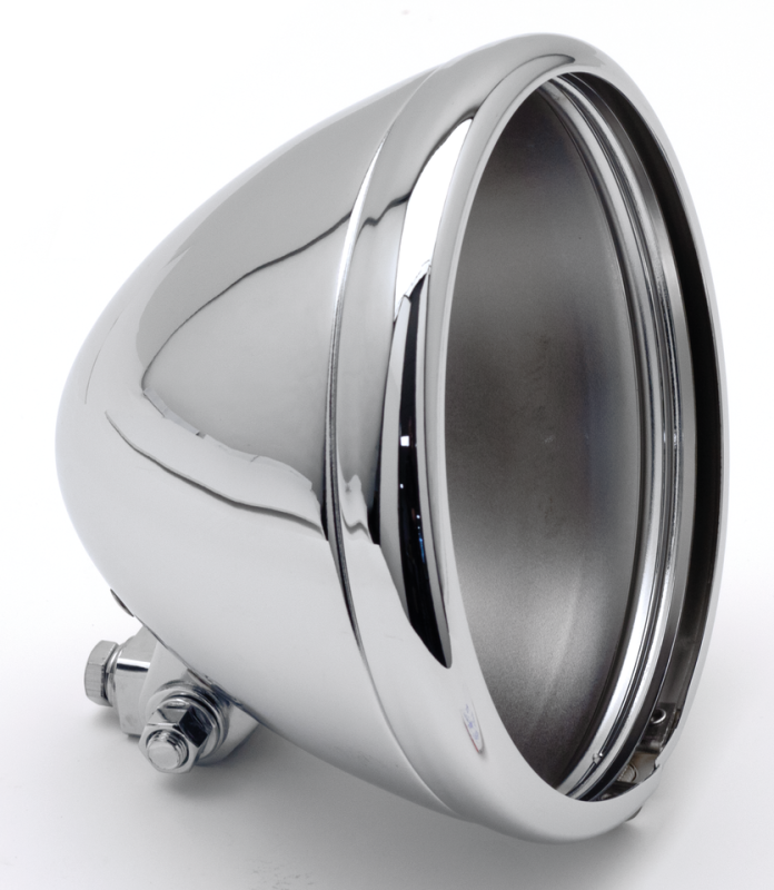 GZP Chrome 7" springer h/l housing only (ES)