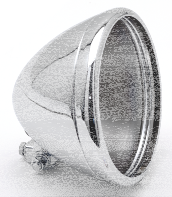 GZP Chrome 7" springer h/l housing only (ES)