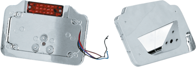 GZP Licenceplate LED chr/w triangle m/pl (ES)