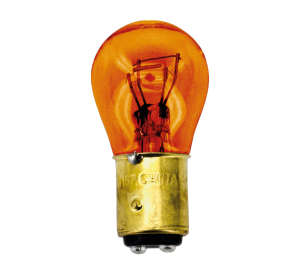 GZP Amber glass bulb BAY15D 1157 socket (ES)