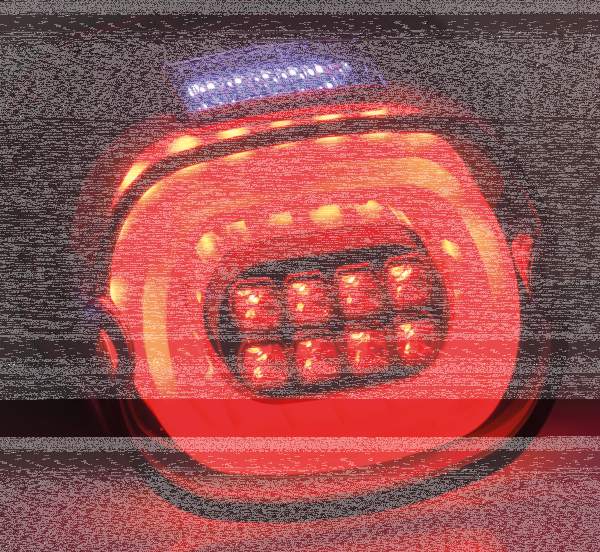 GZP Paradox LED taillight red lens (ES)
