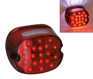 GZP LowPro Cluster taillight red lens E-