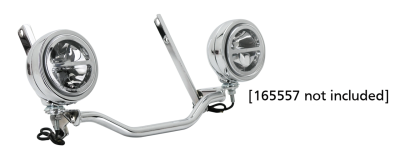 Chr spotlamp mounting bar FL68-84 (ES)