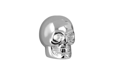 GZP Cobalt small chr skulls white LEDs