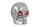 GZP Cobalt large chrome skulls red LEDs (ES)