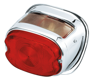 GZP Taillight H-D style 55-72 chrome