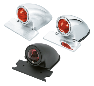 GZP SPARTO taillight, chrome finish (ES)