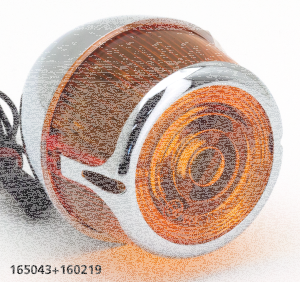 GZP FX/XL73-86 chrome turn signal (ES)