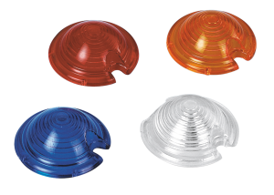 GZP Bullet light lens plastic red