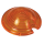 GZP Bullet light lens plastic amber (ES)