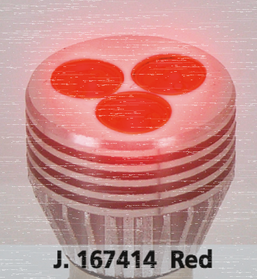 GZP SINGLE FM-3 LED BULB RED BA15S (ES)