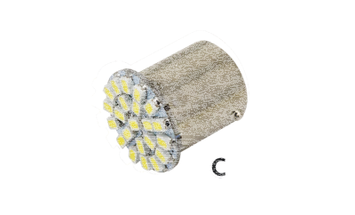 GZP Synapse 22LED white 1157 single bulb (ES)