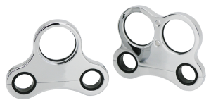 GZP Chr billet single gauge f/T-bar 2 ho