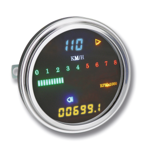 GZP Full digital KPH speedo/tacho cabled