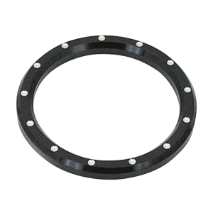 GZP Blck&Silver Dimple billet bezels 3-5