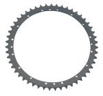 GZP Rear sprocket w/rivets BT62-66