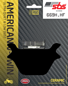 SBS HF Brake pads 87up rear #44209-87 (ES)
